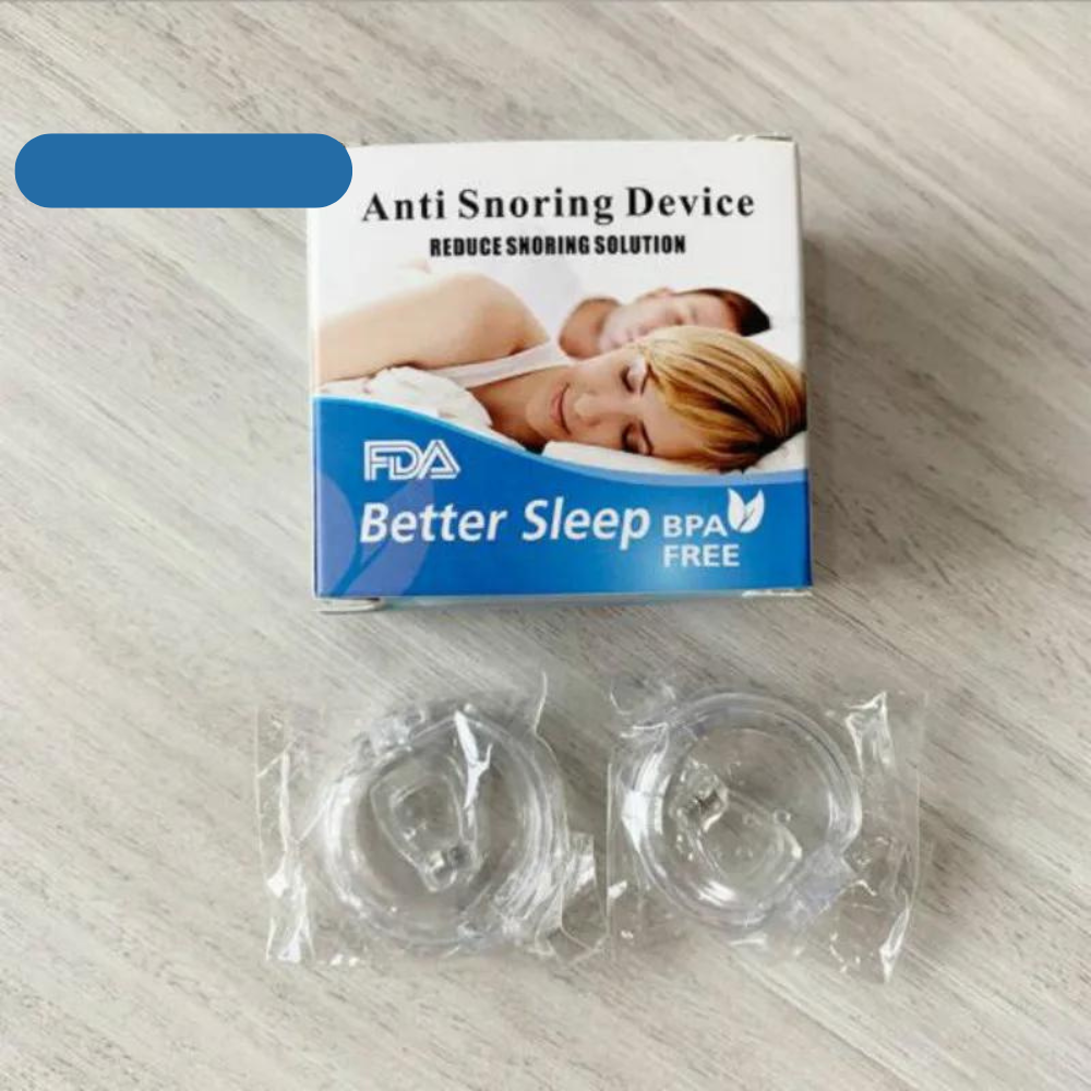 Clip Nasal de Silicona-Mejora la Respiración