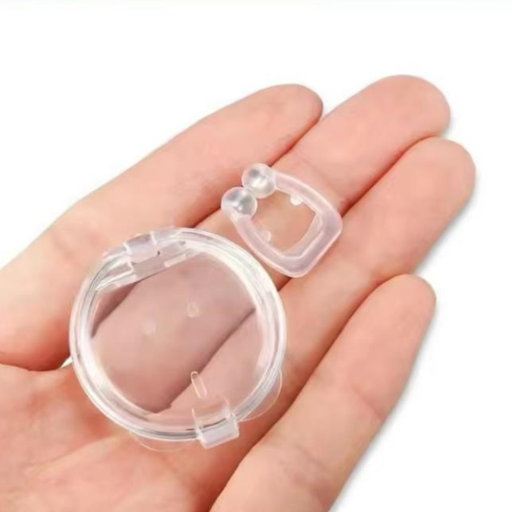 Clip Nasal de Silicona-Mejora la Respiración