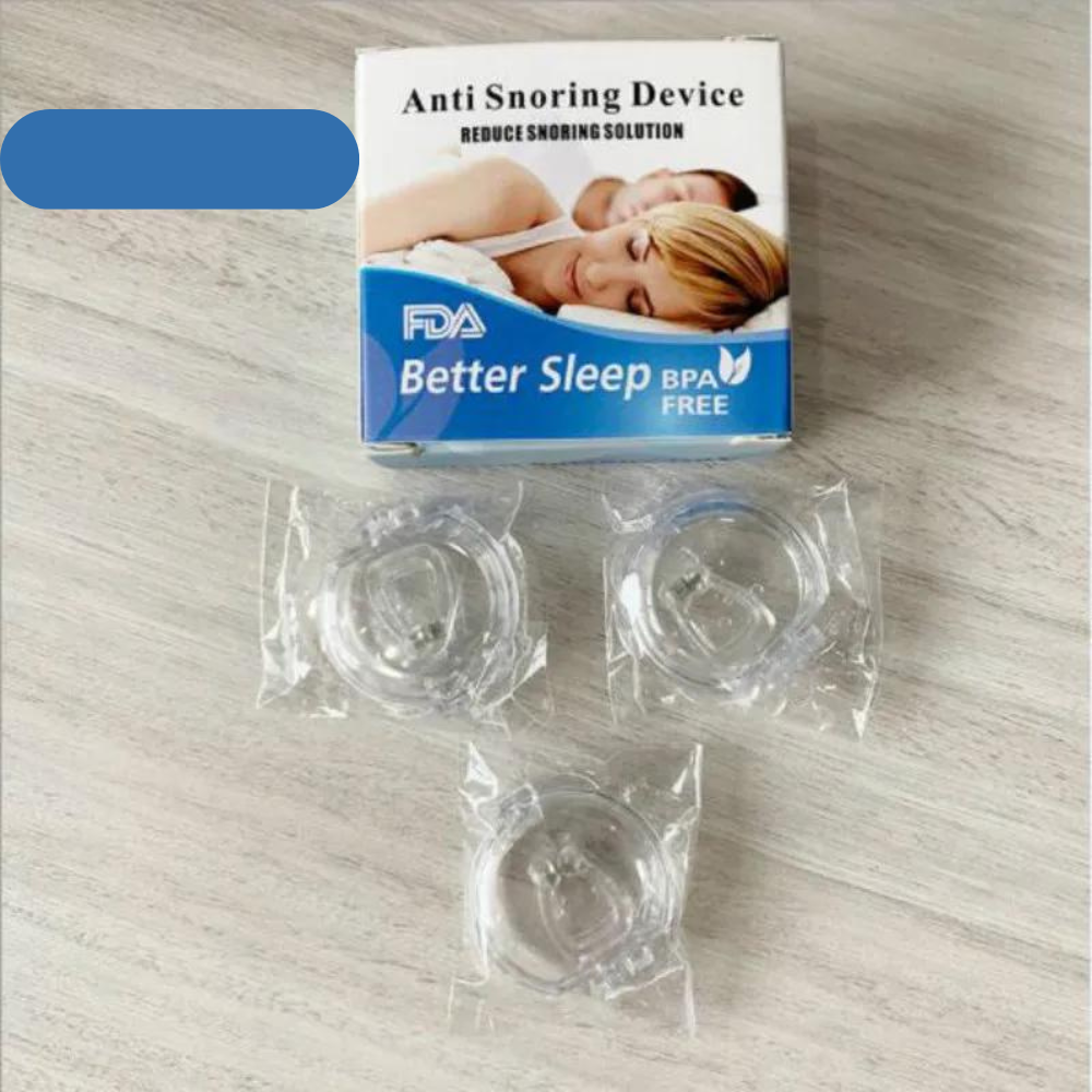 Clip Nasal de Silicona-Mejora la Respiración