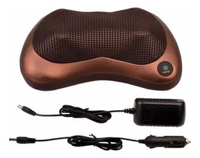 Cojín Masajeador portátil con Calor Infrarrojo-Alivia Cuellos y Espalda