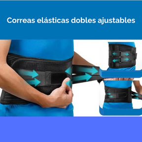 Faja de Soporte para Espalda Ajustable
