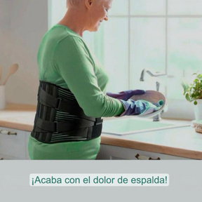Faja de Soporte para Espalda Ajustable
