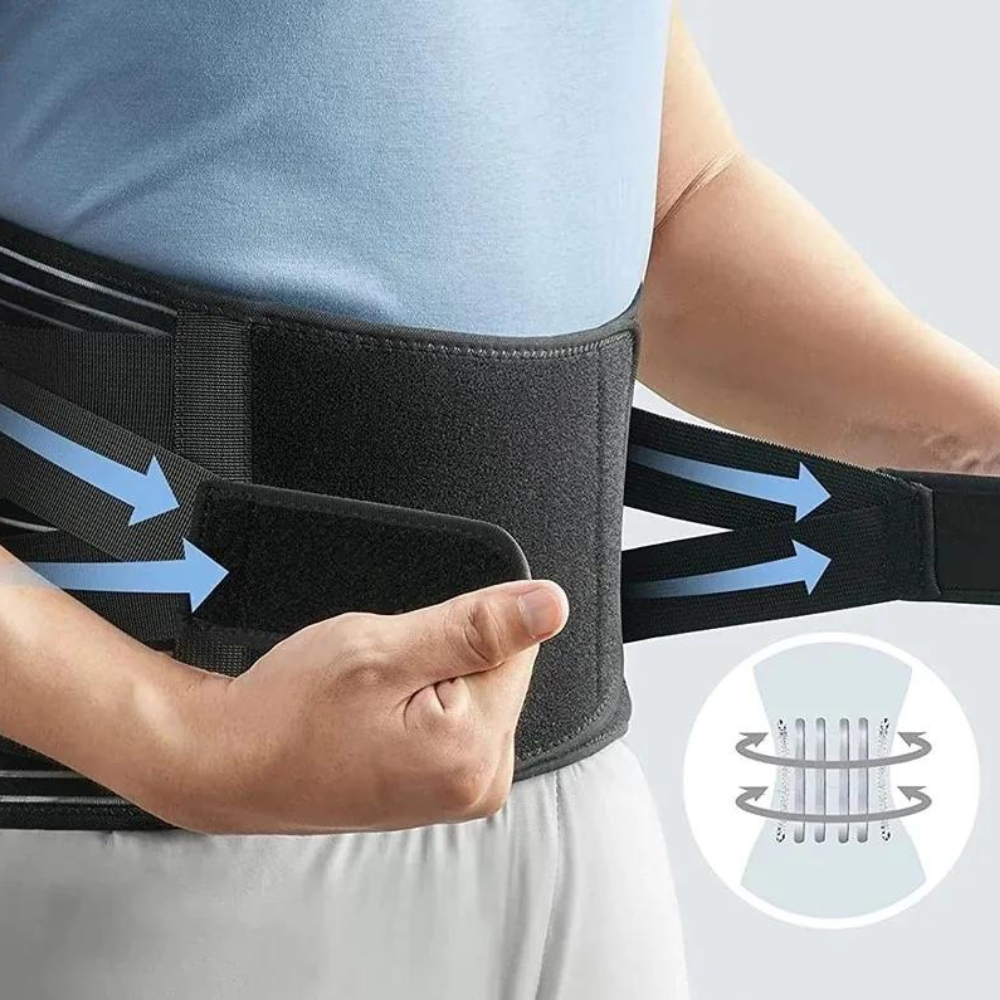 Faja de Soporte para Espalda Ajustable