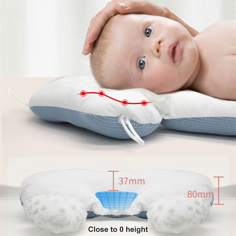 Cojin Anatómico para Bebés-Sueño Seguro y Confortable